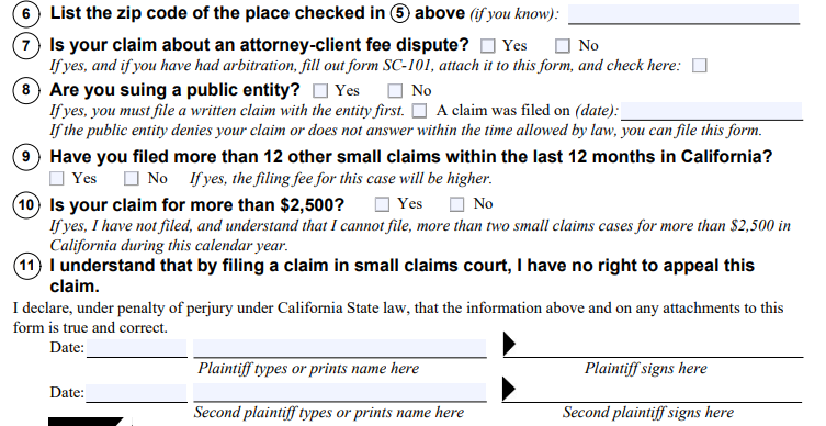 COURT LOS ANGELES SMALL CLAIMS